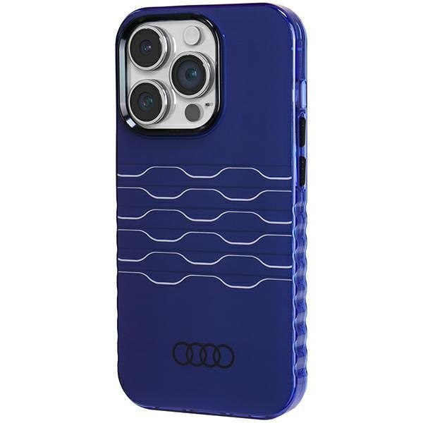 Audi IML MagSafe Case iPhone 13 Pro Max 6.7" niebieski/navy blue